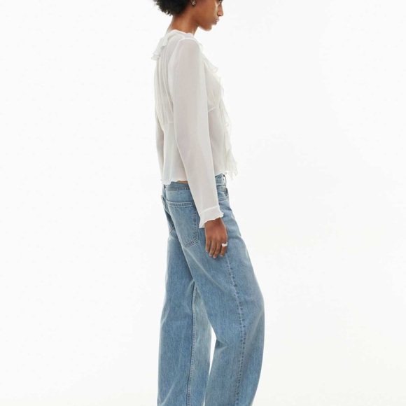 Wilfred Frenchy Blouse size medium in White- Aritzia - Picture 10 of 14